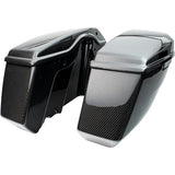 Slyfox Carbon Fiber Saddlebags for Harley 23-25 Touring