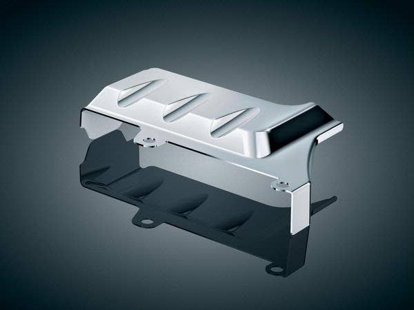 Kuryakyn Chrome Rear Cylinder Base Cover for Harley Touring FLH/T 02-06