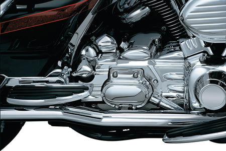 Kuryakyn Chrome Rear Cylinder Base Cover for Harley Touring FLH/T 02-06