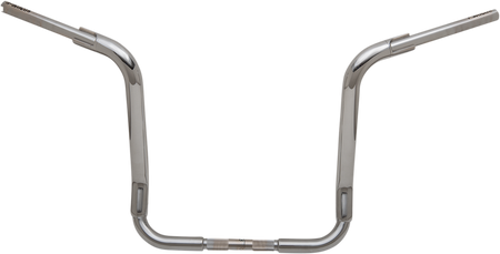 FBI Fat Baggers 1-1/2" EZ Round Top Handlebars for 14-20 FLHT/FLHX & Trike - Chrome / 16"
