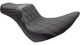 Le Pera Black Tailwhip Seat 4 Harley 18-23 Softail FXLRS/FLSB