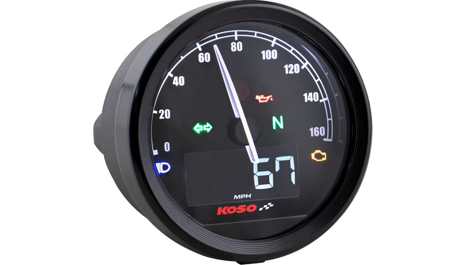 Koso TNT-05S D60 Speedometer 4 Harley
