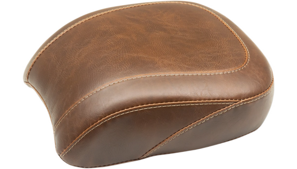 Mustang Wide Tripper Solo Brown Vintage Harley Seat 18-23 FLSB/FXLR/FXLRS