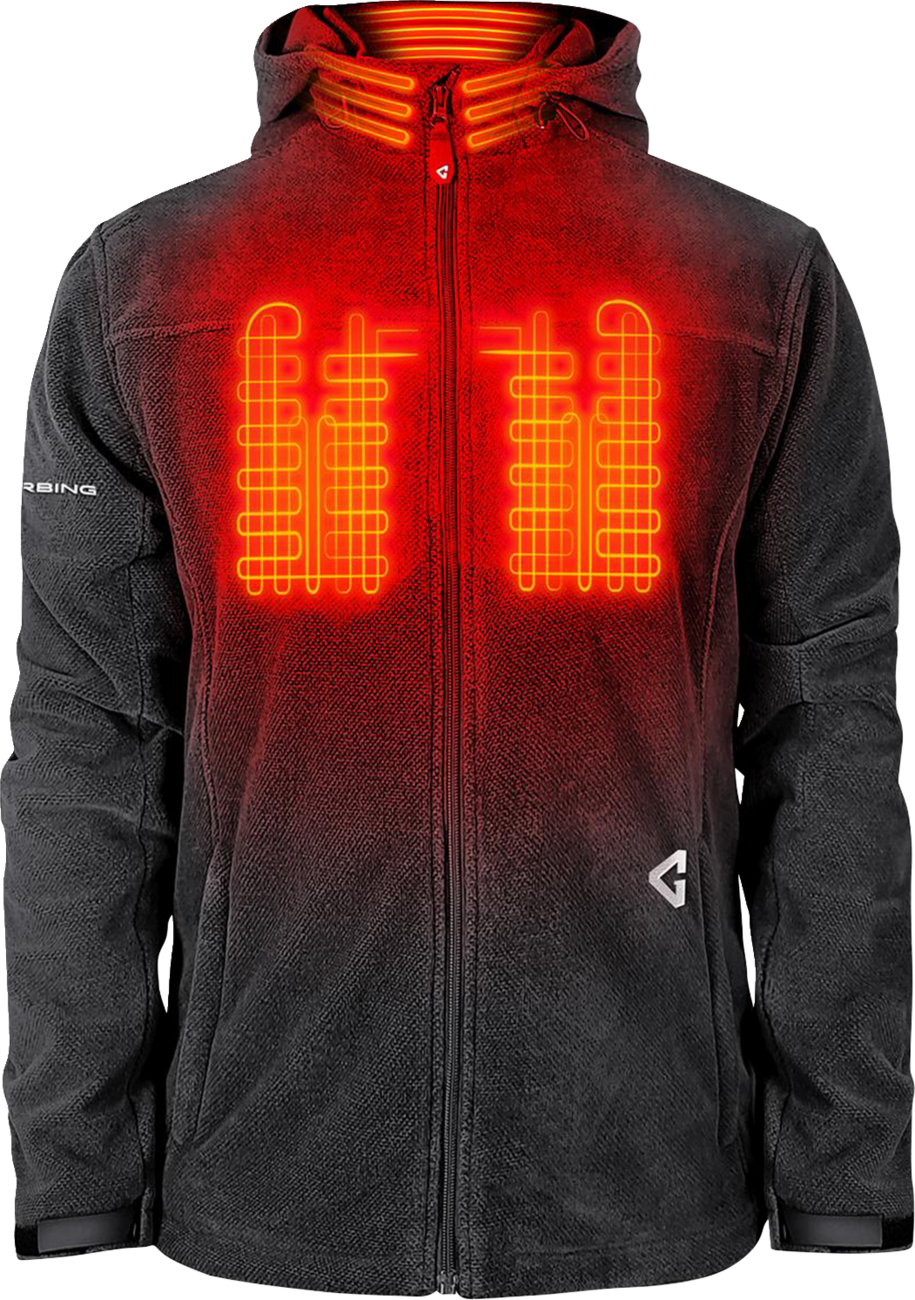 Gerbing Heated Clothing Mens 7V Thermite Fleece Heated Jacket 2.0