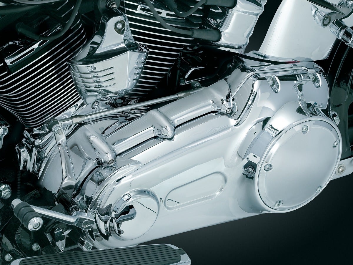 Kuryakyn Chrome Inner Primary Cover for Harley Softail Models '07-'17