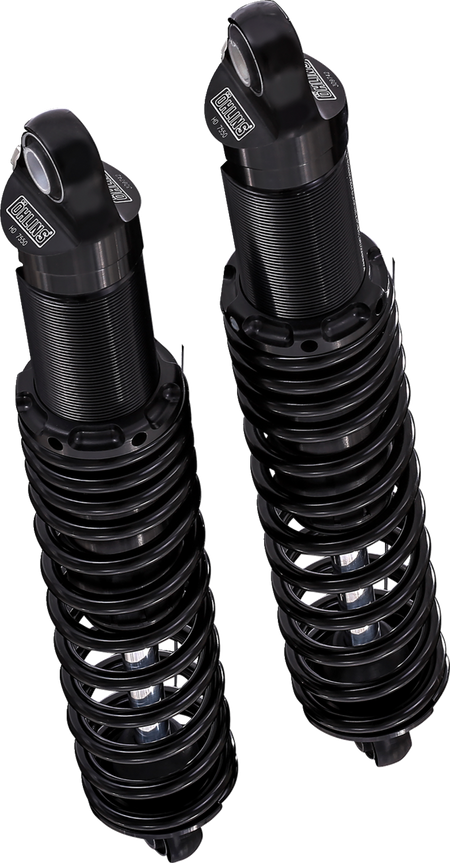 Ohlins STX36 12" Twin Shocks for 1990-2025 Harley-Davidson Touring - Black