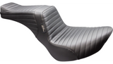 Le Pera Tailwhip Black 2 Up Seat 4 Harley 18-23 Softail FL/FX
