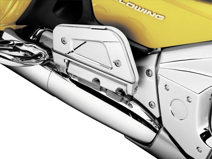 Kuryakyn 7015 Chrome Passenger Floorboard Covers 01-17 Honda GL1800 Gold Wing