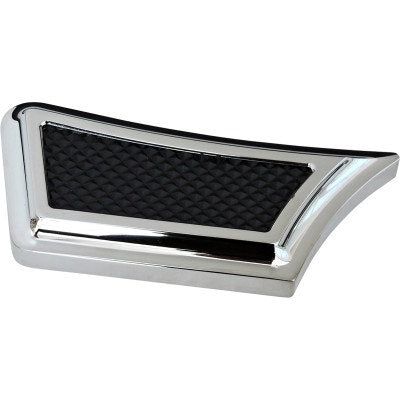 Accutronix FLBP-IC Chrome Instigator Rear Brake Pedal Cover Harley 99-Up