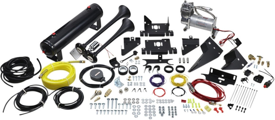 Kleinn Direct Fit Onboard Air System w/ Air Horn ATV UTV Polaris RZR 1000 14-19