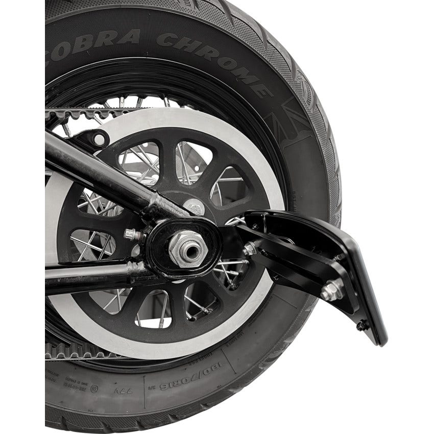Kodlin KUS20501 Black License Plate Bracket for Harley M8 18-24 Softail Models