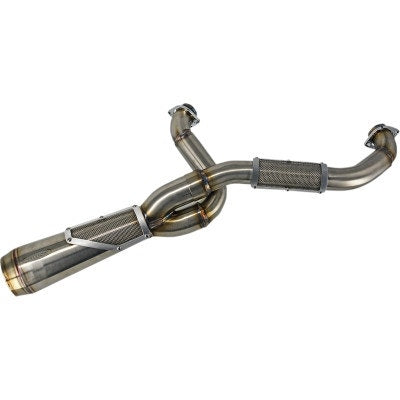 Trask TM-5110 Stainless Big Sexy 2-1 High Performance Exhaust Harley FLH M8 17-