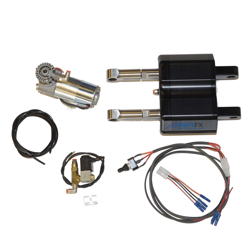 AirFX BK-HD-ST99-R-1 Rear Air Ride Suspension Complete Kit 85-99 Harley Softail