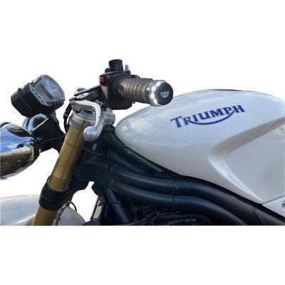 Custom Dynamics LED Handlebar Bar End Signal Running Lights 7/8" 1" Universal