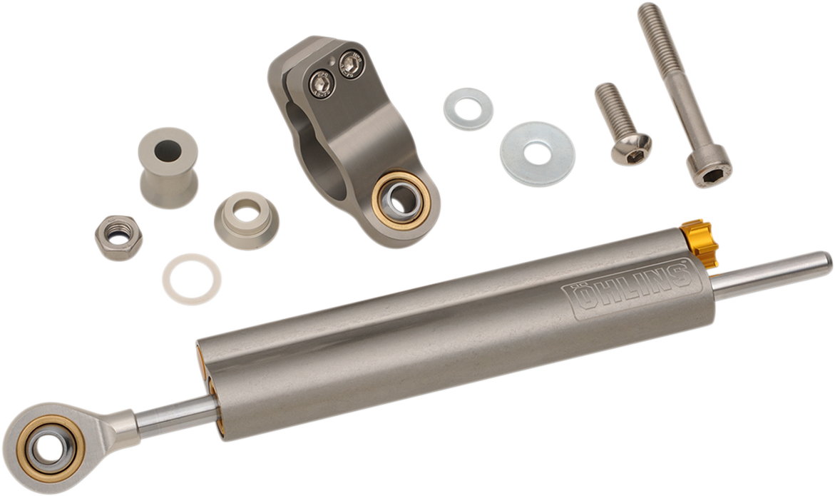 Ohlins 63 mm Steering Damper Kit for 2014-2023 BMW R nineT - Chrome