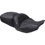 Mustang One-Piece Deluxe Touring Seat W/Diamond Stitch Harley 23-25 FL