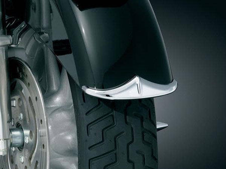 Kuryakyn 8642 Chrome Leading Edge Front Fender Accent 04-18 Harley Multi Fit
