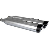 Vance & Hines Razorback 450 Slip-on Mufflers for Harley 17-25 Touring