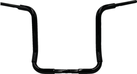 FBI 1-1/2" EZ Round Top Handlebars for 99-13, 21-23 FLHT/FLHX & Trike - Black / 16"