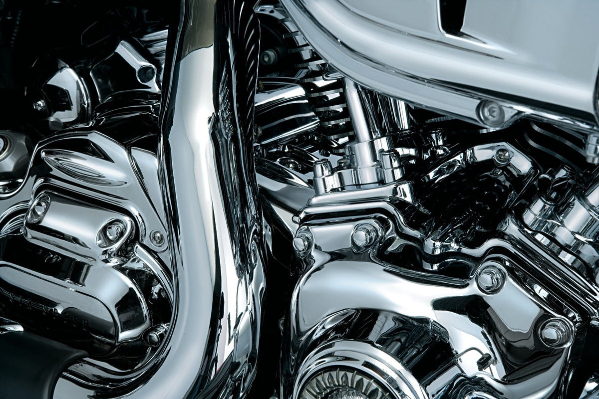 Kuryakyn Chrome Rear Cylinder Base Cover for Harley Touring FLH/T '09-'17