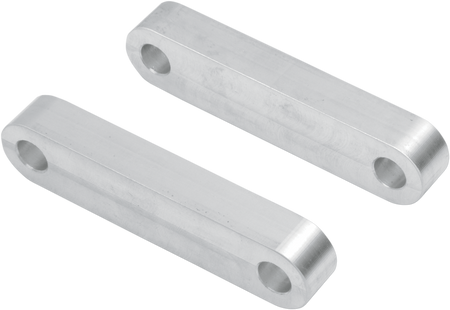 Klock Werks Tire Hugger Front Fender Mounting Block - 21" / Satin / Dyna '93-'05 / FX Super Glide '85-'86 / Softail '84-'13 (KWFS-02-0104)