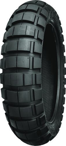 Shinko 87-4707 Tire 805 Dual Sport Rear Tire 120/90-18 65R Bias Blackwall