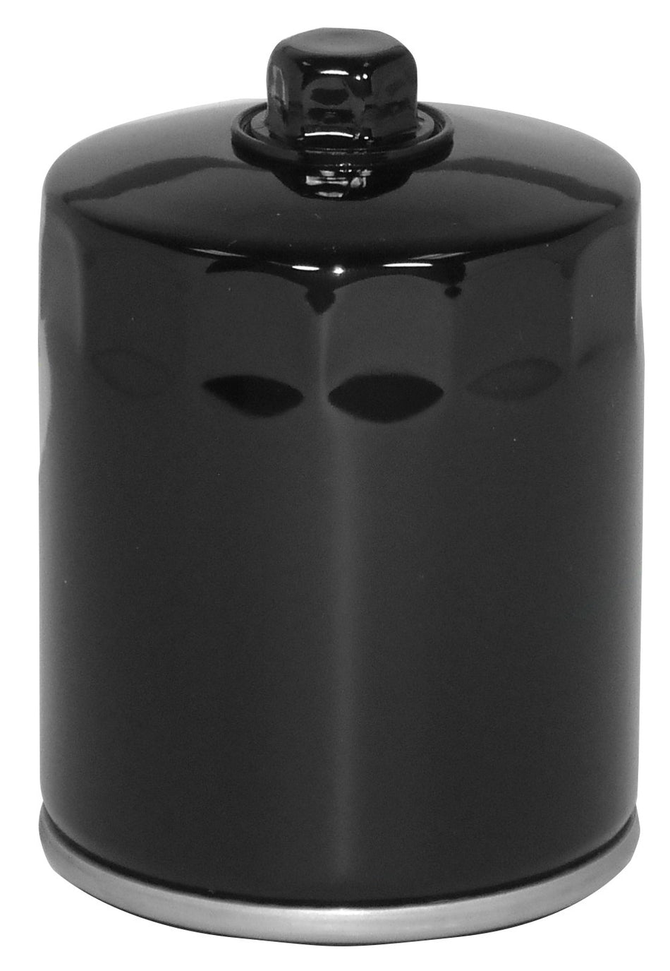 Mid USA 87167 Oil Filter 5 Micron Black 17mm Top Harley Big Twin & Evo 80-20