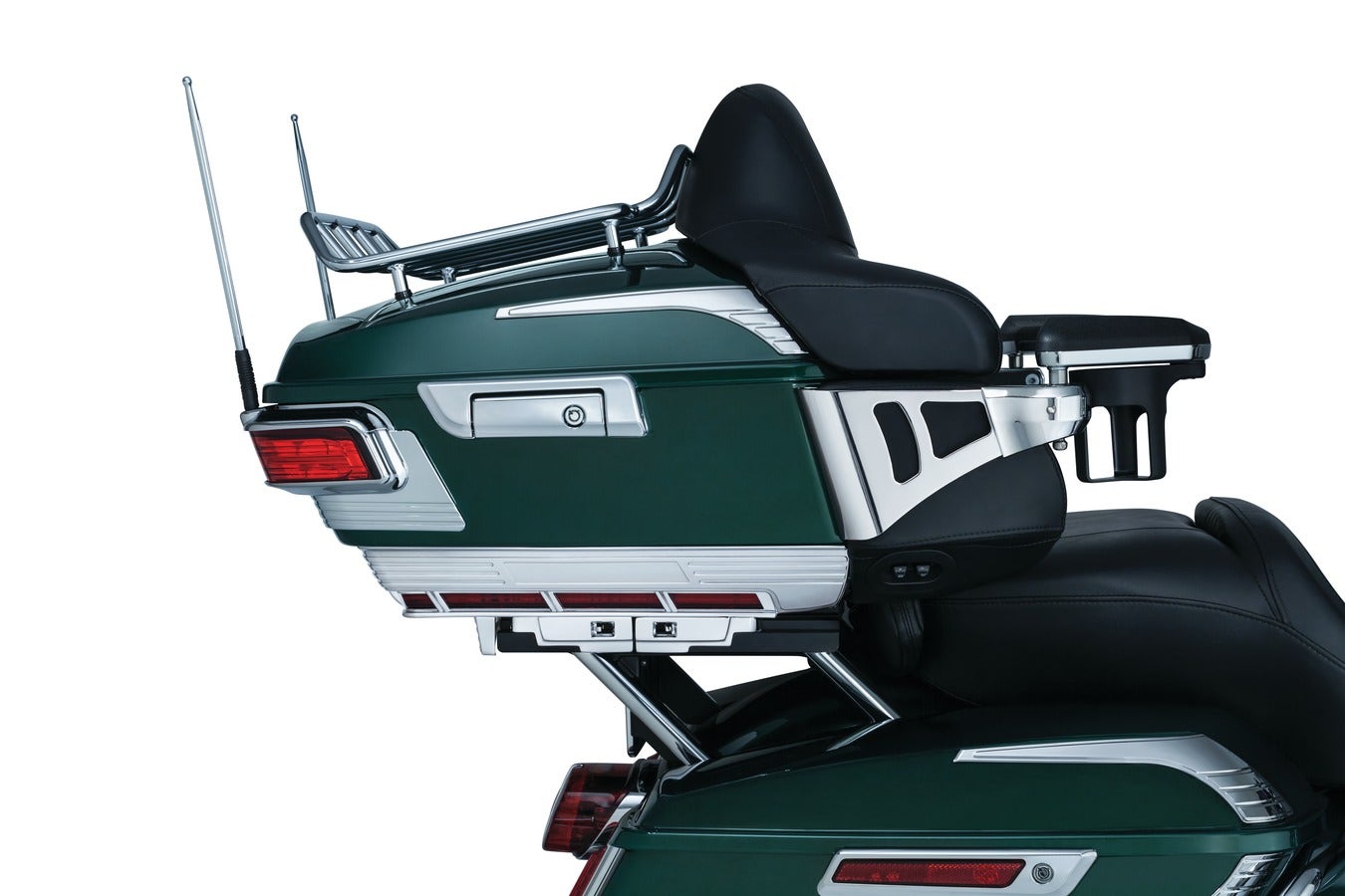Kuryakyn Adjustable Tour-Pak Relocator Trunk Mount Bracket Harley