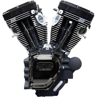 S&S 310-0837A T143 Long-Block Engine 143ci 10.47:1 Harley Touring 07-16