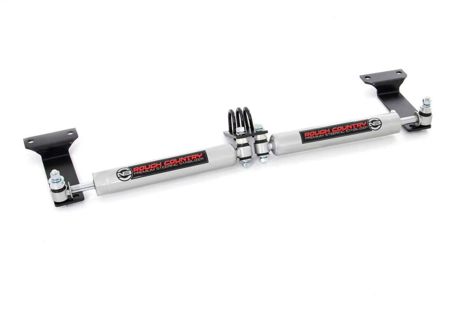 Rough Country 8749030 N3 Dual Steering Stabilizer 99-04 Ford F250 F350 Excursion