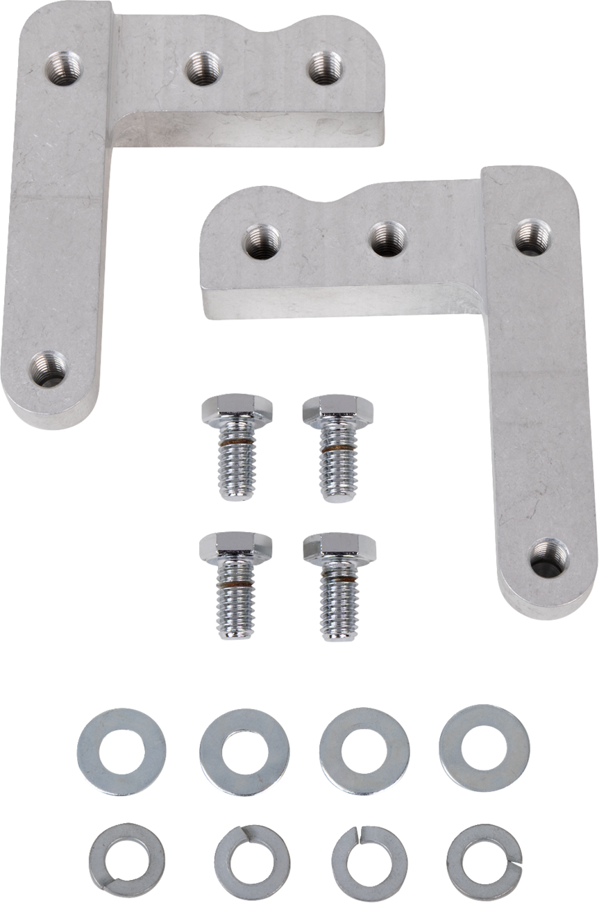 Klock Werks Hugger Series Front Fender with Mounting Blocks for Softail/Dyna