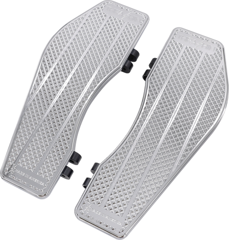 Thrashin Supply Co. Bagger Floorboards for 2007-2025 Harley-Davidson Touring - Chrome