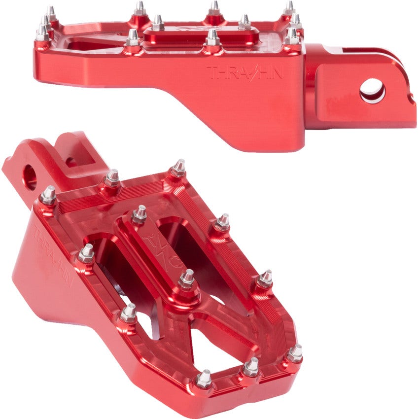Thrashin Supply Co Aggressor Footpegs for Harley M8 18-25 Softail