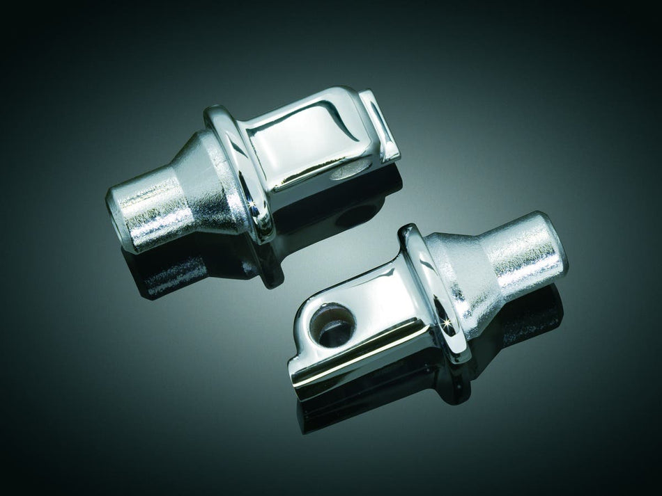 Kuryakyn Chrome Tapered Peg Adapters for Indian & Victory