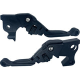 PSR Anthem Pro Black Adjustable Hand Levers Set for Harley & Indian