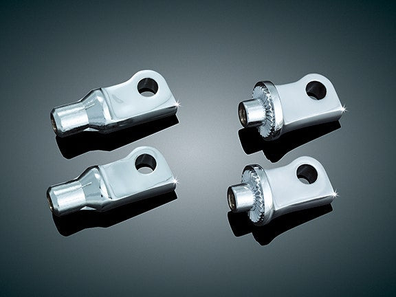Kuryakyn Chrome Tapered Peg Adapters for Harley XL