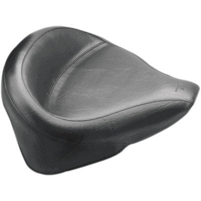 Mustang 76181 Seat Wide Black Vintage Solo Seat Harley Softail 08-15 FLSTC FLSTS