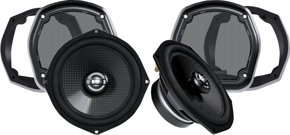 Hogtunes Vented Lower Fairing Speaker Kit 4 Harley 05-13 Ultra Models