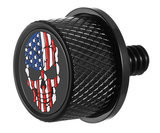 Figurati Skull Seat Mounting Knob 4 Harley 65-22 Touring Models
