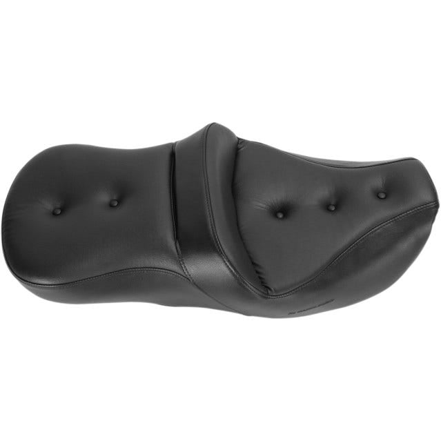 Saddlemen Heated Pillow Top Road Sofa Two Up Seat Harley 97-07 FLHR & 06-07 FLHX