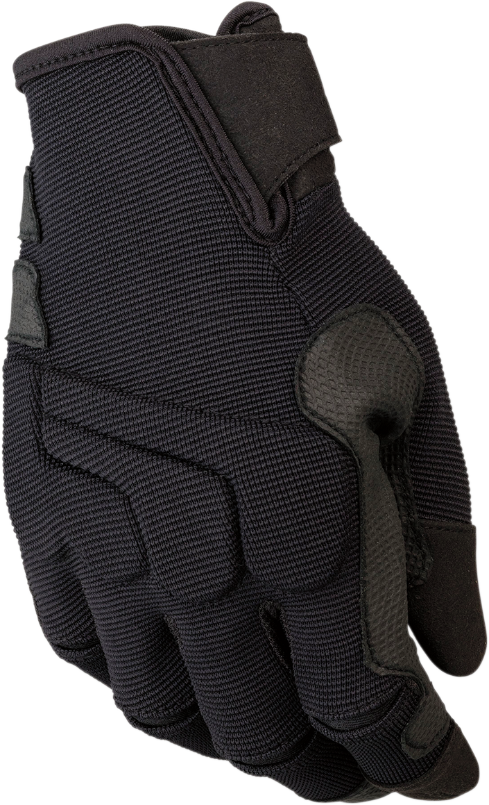 Z1R Womens Mill D3O Motorcycle Gloves - Black