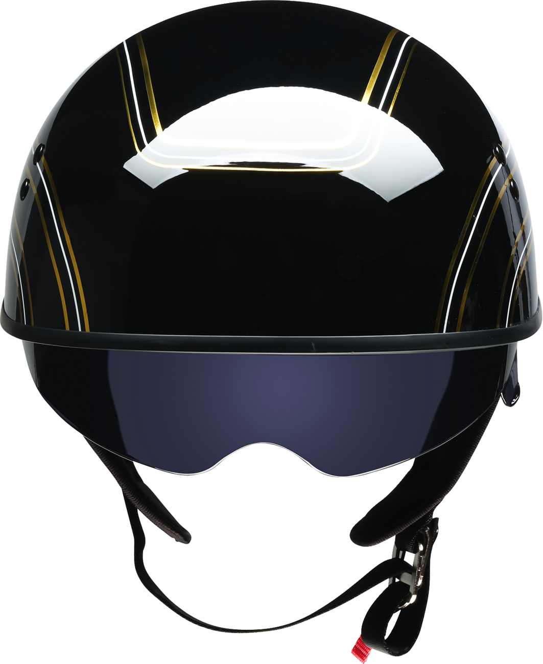 Z1R Vagrant Varsity Helmet - Black/Gold