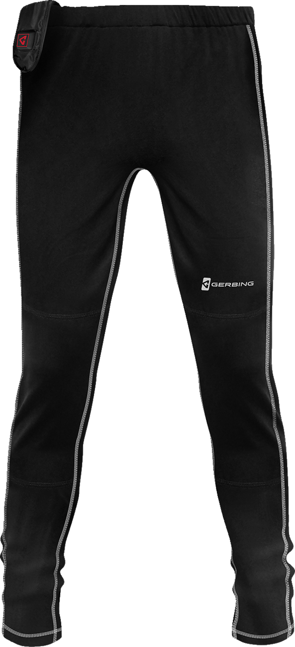 Gerbing Heated Clothing Womens 7V Battery Powered Heated Base Layer Pants - Black