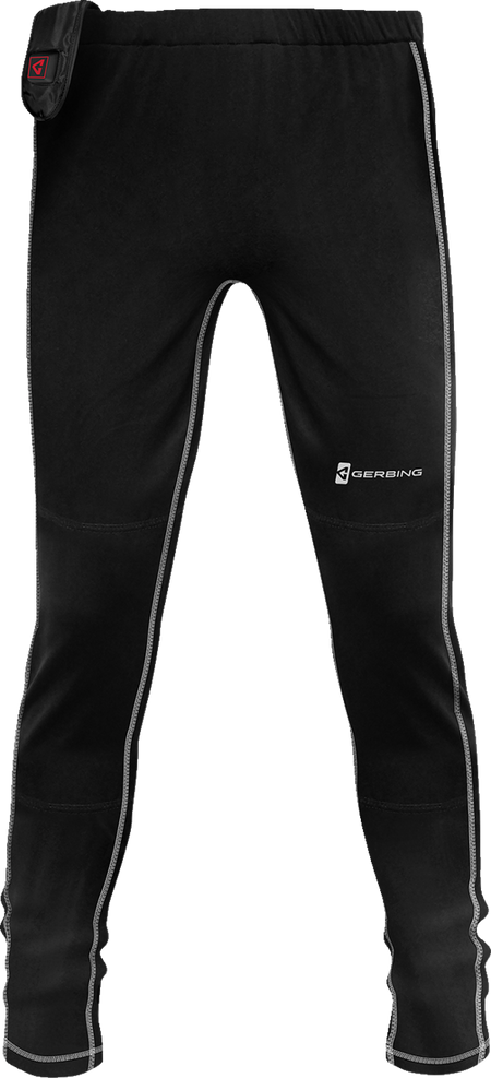 Gerbing Heated Clothing Womens 7V Battery Powered Heated Base Layer Pants - Black