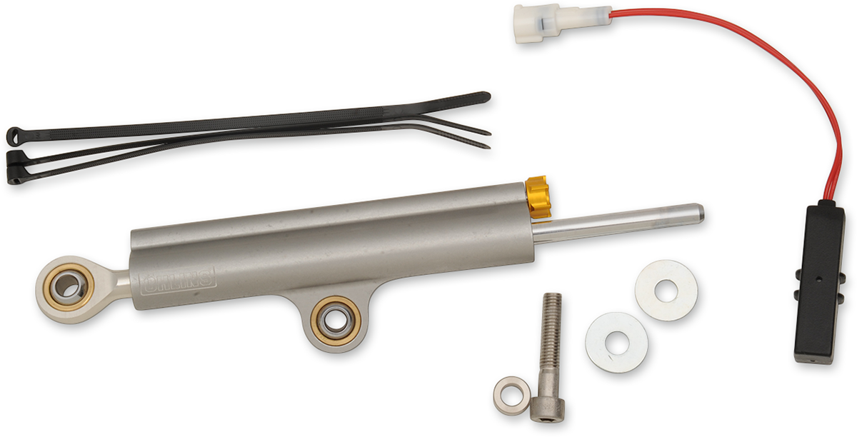 Ohlins 63 mm Steering Damper Kit for 2015-2024 Yamaha YZF-R1 / YZF-R1M / MT-10 - Chrome