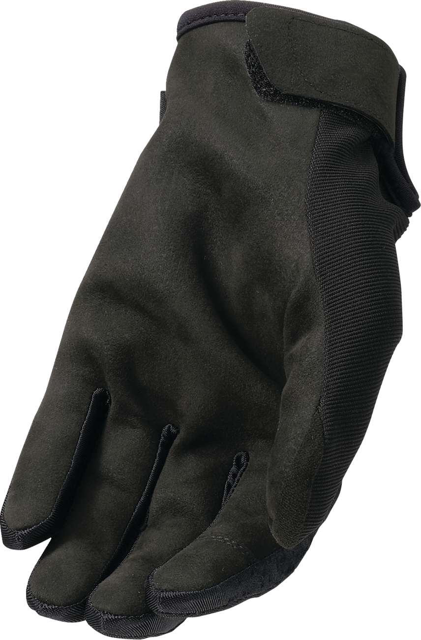 Z1R Womens Slider Motorcycle Gloves - Black