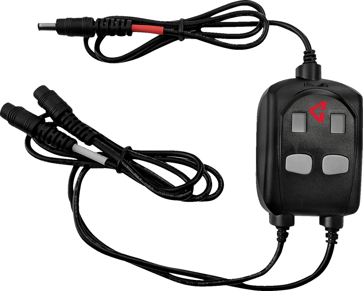 Gerbing Heated Clothing 12V Wireless-Ready Dual Portable Temperature Controller