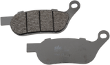 SBS Street Carbon Tech Organic Brake Pads for 1972-2025 Harley-Davidson Touring / Softail / Dyna / FXR / Sportster / V-Rod / FX Super Glide