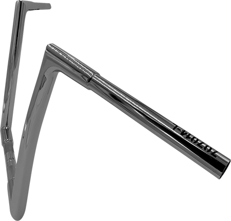 FBI Fat Baggers 1-1/4" EZ Flat Top Handlebars for FLTR '98-'13 / FLHR '94-'22 - Chrome / 14"