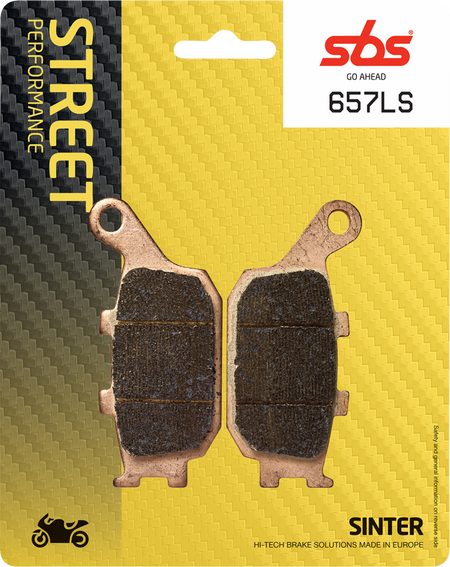 SBS Street Excel Sintered Brake Pads for Select 1983-2027 Suzuki Models